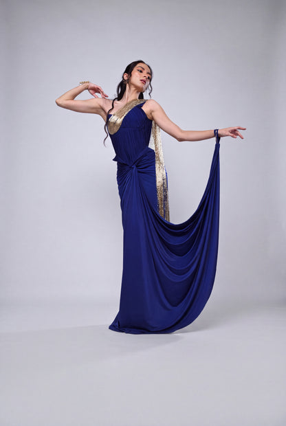 'Asteria' Corset & Draped Skirt Set