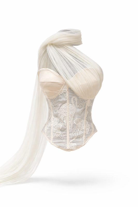 'Pristine' Corset Top